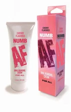 Numb AF Anal Desensitizing Gel Cherry 1.5oz Personal Lubricant