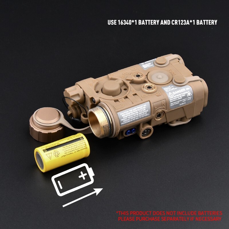 Tactical NGAL Hunting Laser Red Green Blue IR Laser Sight Nylon LED