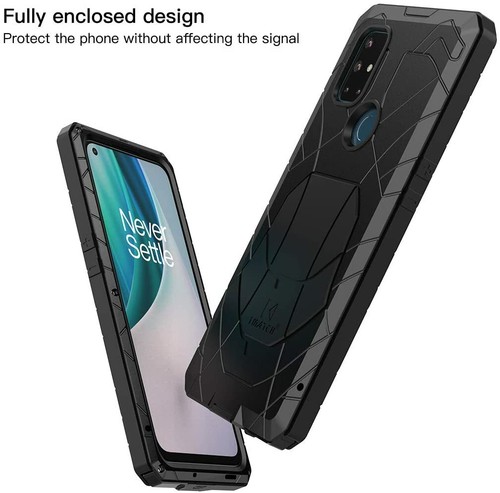Per Oneplus 9 Pro custodia telefono resistente agli urti alluminio antiurto - Foto 5 di 15
