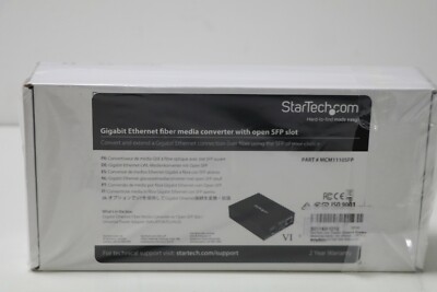 Startech.com MCM 1110 MMLC Gigabit Ethernet Fiber Media Converter