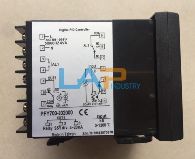 1PCS NEW FOR TAIE Digtal Temperature Controller PFY700-202000