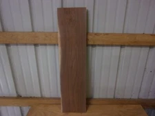 1 PC WALNUT LUMBER WOOD KILN DRIED BOARD 31 3/4"X 7 7/8"X 1  1/16" FLAT LOT 637V