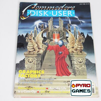 Commodore Disk User Magazine - July 1990 - Graphics Factory