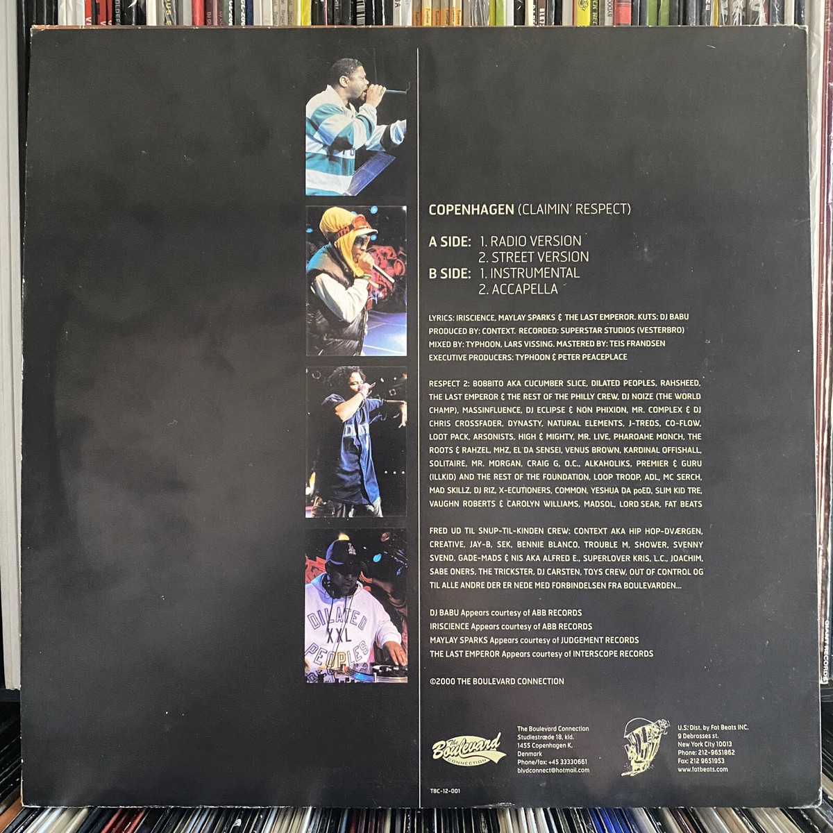 洋楽 BOULEVARD CONNECTION COPENHAGEN DJ BABU THE BOULEVARD CONNECTION - Copenhagen (Claimin' Respect