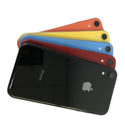 Apple iPhone XR - 64GB - Black, Red, Coral (Unlocked, Verizon, AT&T) - Free Shi