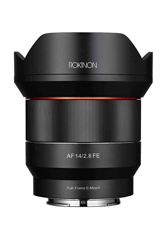 Rokinon Af 14mm F2.8 Completo Marco Auto Focus Lente Gran Angular para Sony E E - Imagen 2 de 2