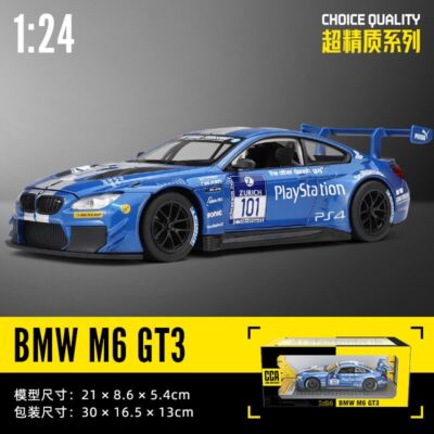 MSZ 1:24 M4 DTM M6 GT3 Z4 GT3l box alloy car model Diecast Model
