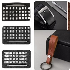 Leathercraft Metal 26 Letters and 10 Numbers Stamps Punch Set Tool Craft Marking
