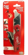 Milwaukee Fastback  Folding utility knife with blade storage  # 48-22-1502  NEW