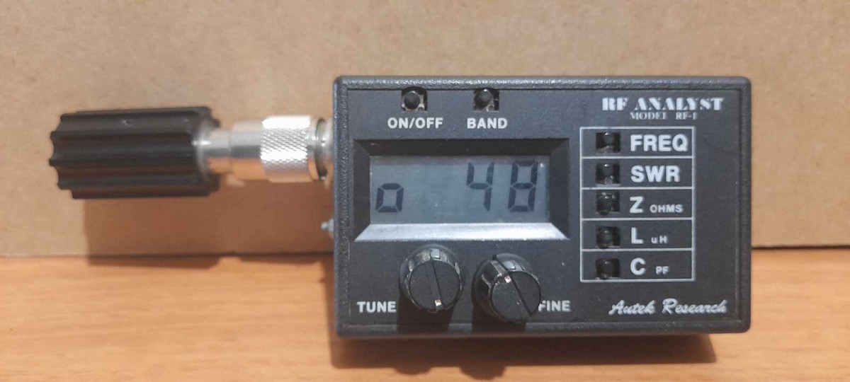 RF Analyst Model RF-1 Autek Research SWR Frequency Band Analyzer