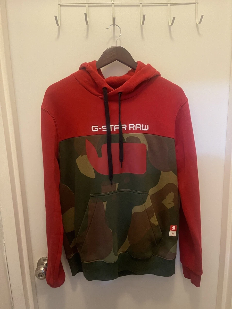 G star camo hoodie sale