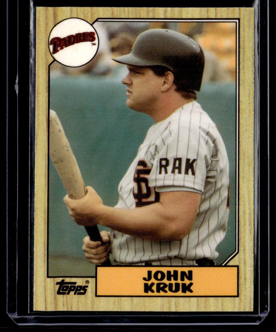 1987 Topps #123 John Kruk Collector's Edition Tiffany | eBay