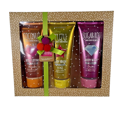 C&M Co Botanicals 3X Body Lotion & Body Wash 7oz ea. DREAM WISH