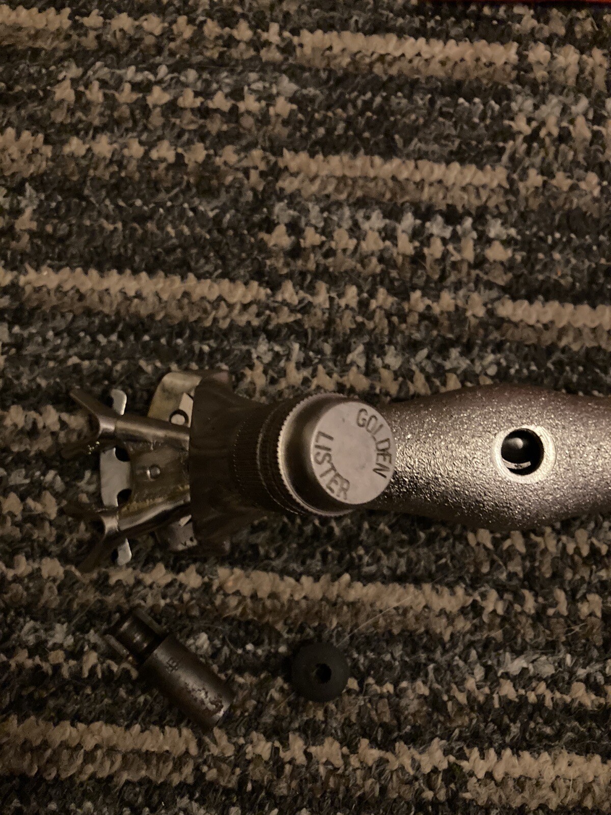 Lister Sheep Shears Shearer Tallygrip Handpiece Gold Boxed eBay