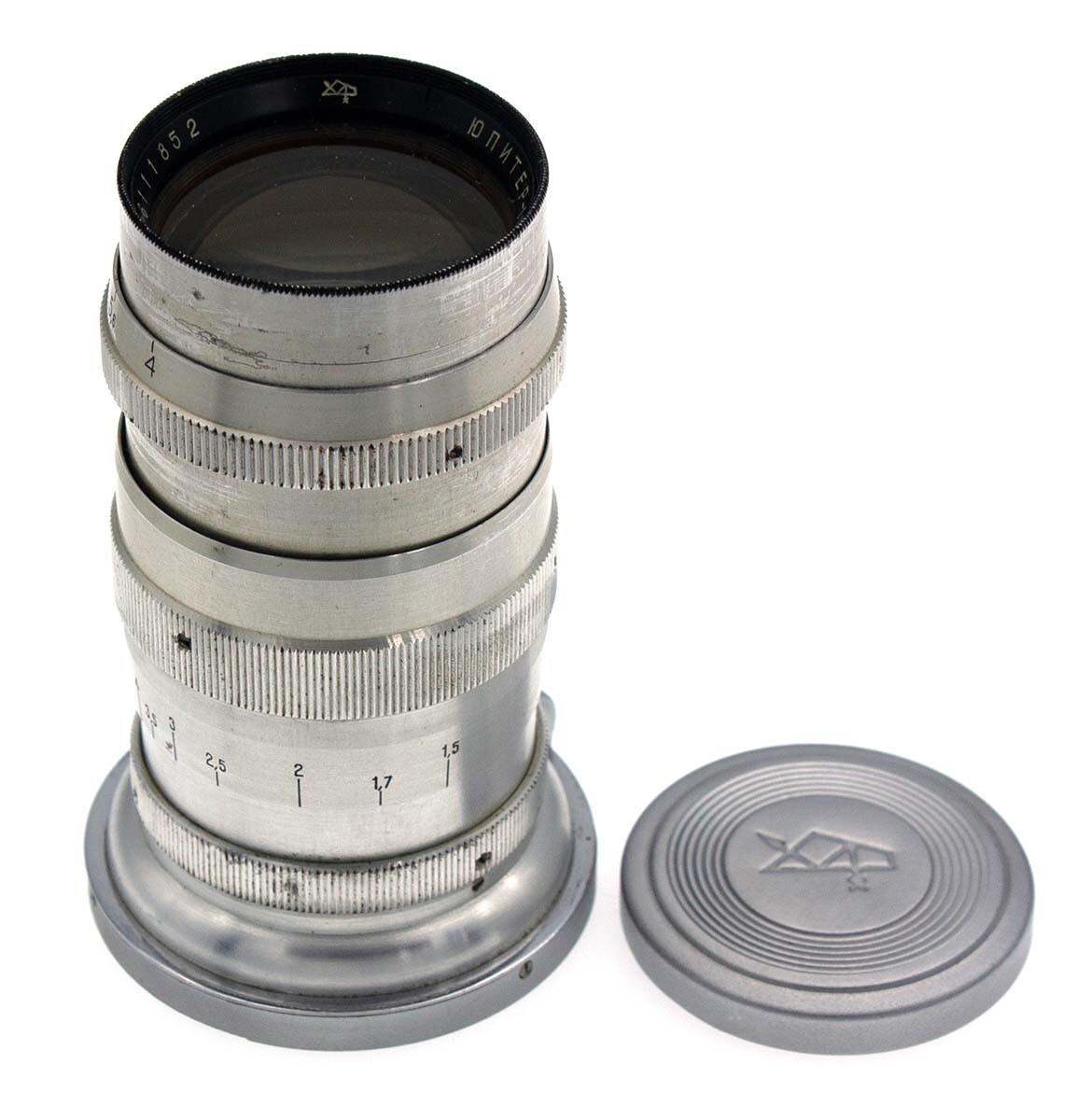KOMZ JUPITER-11 4/135 ジュピター ZENIT ソビエト連邦 Soviet JUPITER-11 4/135mm KOMZ lens for Zenit M39 SLR