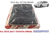 TOYOTA OEM Genuine CHARCOAL CABIN AIR FILTER Fit NEW PRIUS & Prime