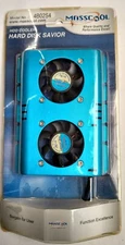 HDD Cooler Blue Aluminum Alloy Twin Fan -MASSCool 7200 RPM & Up -3.5HDD