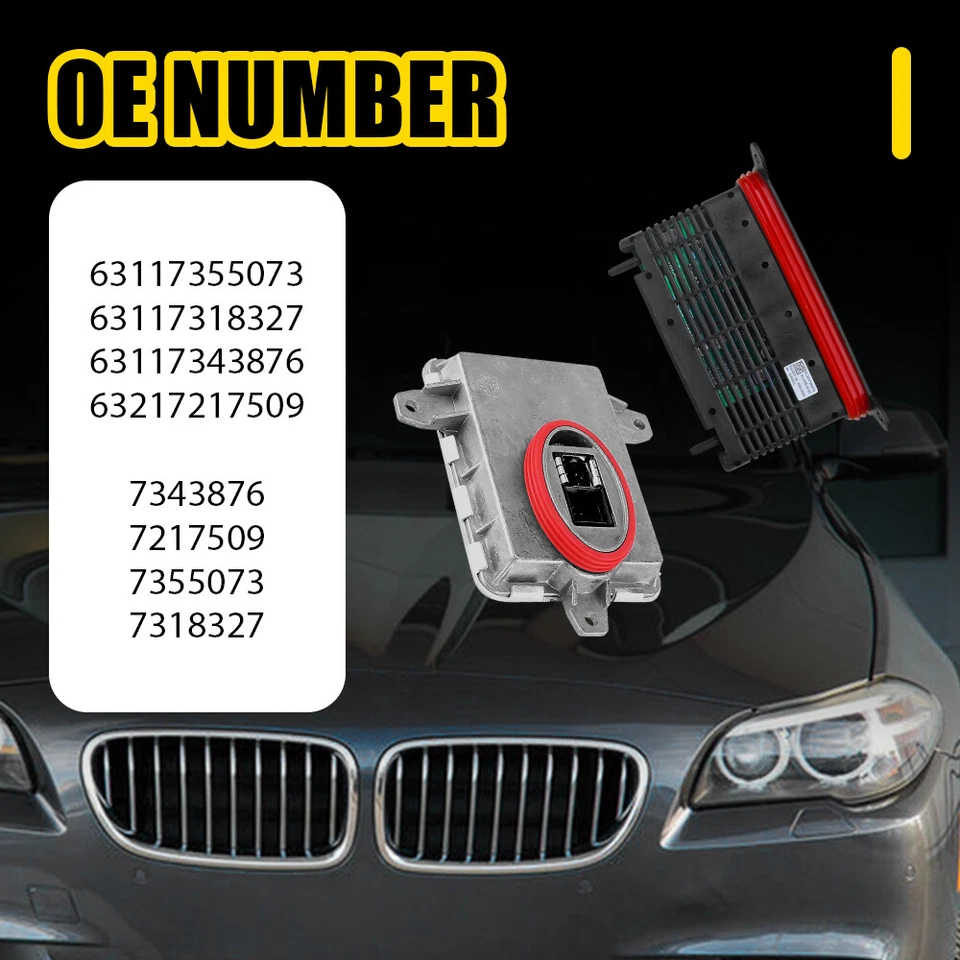 Diodo módulo adaptativo bombilla de lastre de xenón para BMW Serie 5 528i 535i 550i 2014-16 Foto 4 de 4