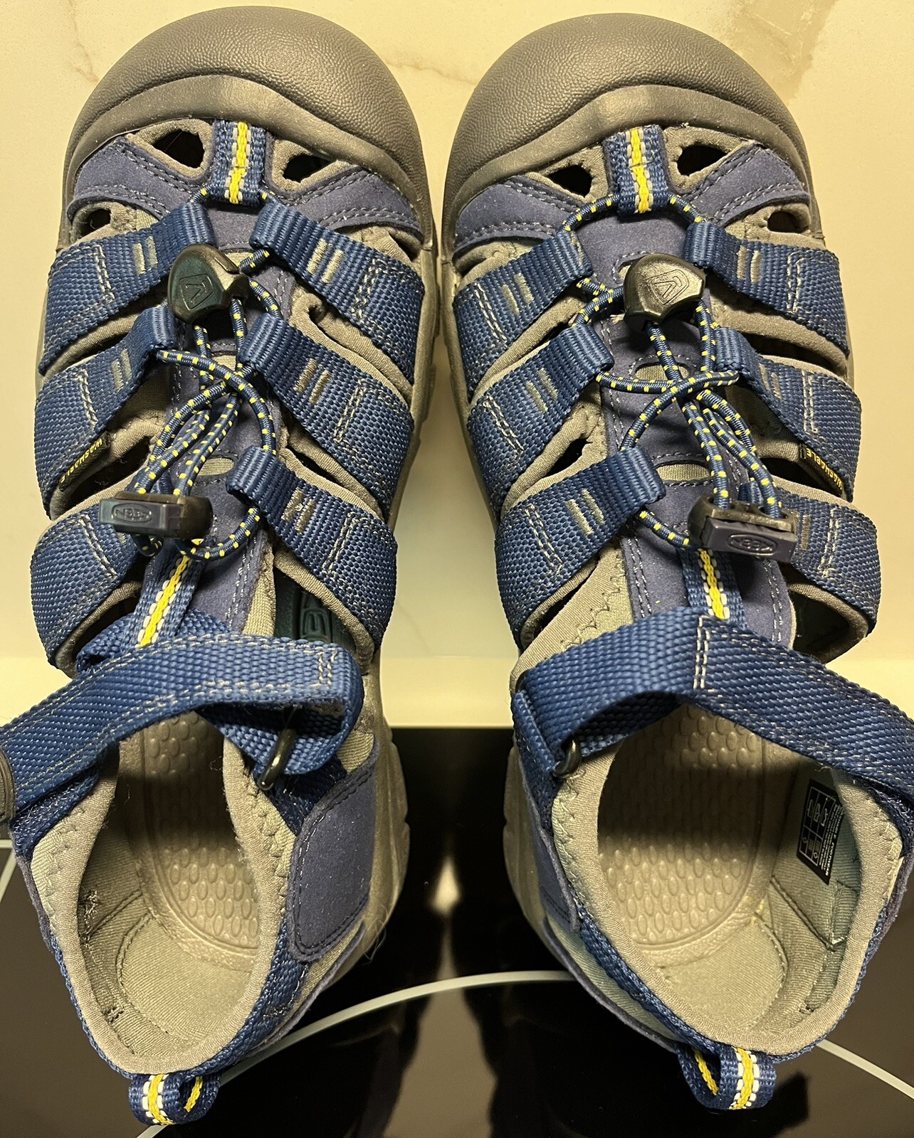 Scarpe sandali pescatore acqua Keen Youth taglia 4 EU36 Newport Land blu ragazzo ragazza