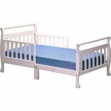 ATHENA CLASSIC SLEIGH TODDLER BED DISTRESSED PKG