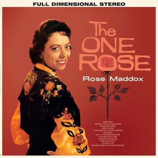 ROSE MADDOX - ONE ROSE  LP COUNTRY-BLUES