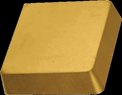 SPU634 Carbide Turning Insert, Grade TiN/C6, Ground Top/Bottom, 10-Pack