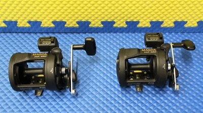 Okuma Magda Line Counter Trolling Reel MA 45D 2-PK