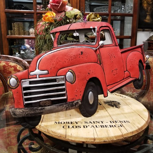 Vintage 3D 1950's Chevy Truck Metal Wall Art for Garage or Mancave 26