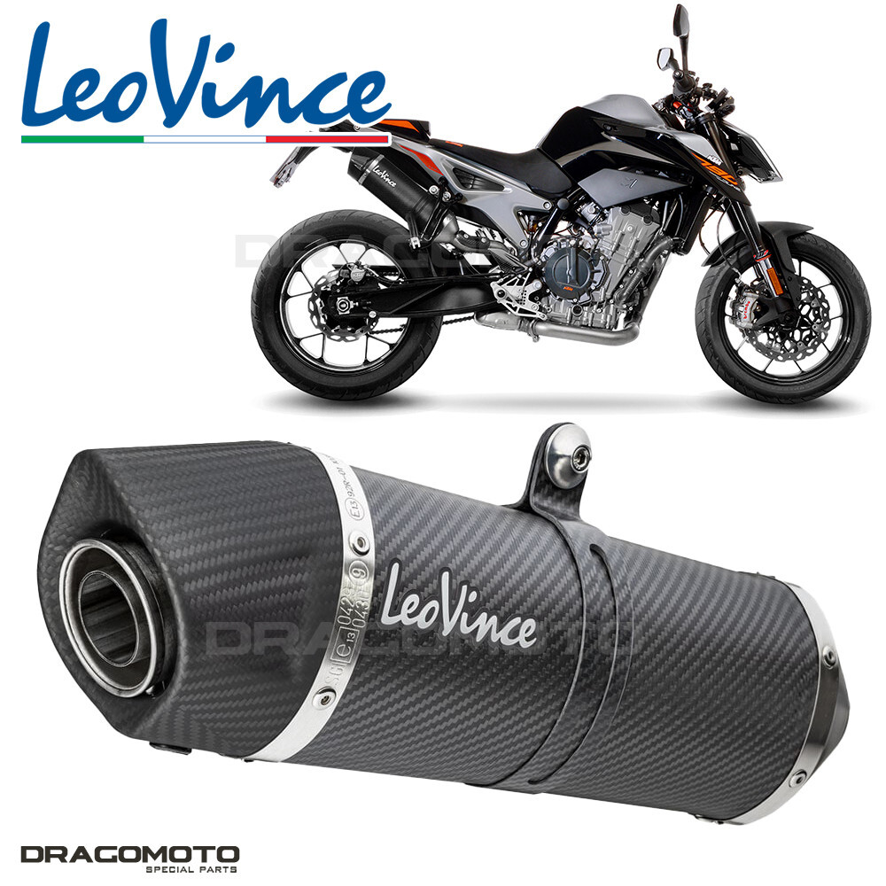 KTM DUKE 790 ABS 2018-2020 Auspuff Leovince Carbon LV One Evo