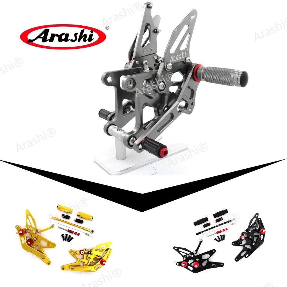 Reposapiés ajustables para Honda CBR1000RR 2008-2011 CBR 1000 RR 2009 2010 Foto 2 de 4