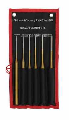 SPLINTENTREIBER EXTRA LANG Set Ø 2 3 4 5 6 8 mm Splinttreiber Durchschlag NORMEX