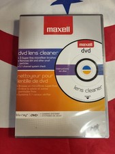 Maxell DVD Lens Cleaner DVD Blu-ray Cleans DVD Players, PS2/PS3, Xbox 360