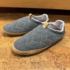 Olukai Lania Kilohana Womens Size 9 Slip On Slippers Grey Fold Down Washable