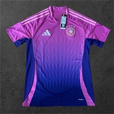 NEU, OVP, adidas DFB Deutschland EM 2024 Auswärts Trikot, Rosa Lila, Größe L