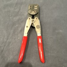 DMC GMT221 Hand Crimper Tool, Red Handle Grip...