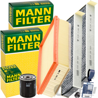 MANN INSPEKTIONSPAKET passend für OPEL ZAFIRA VIVARO C PEUGEOT 5008 CITROËN C4