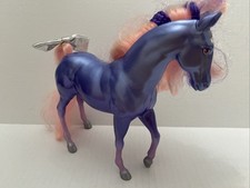 Fashion Star Fillies STAR NIKI Purple Pink Hair Horse Figure Kenner 1987 Vintage