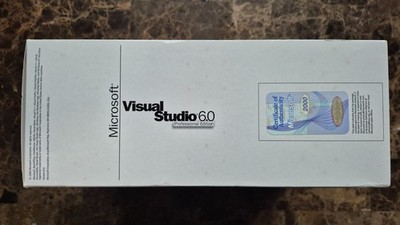 Microsoft Visual Studio 6.0 6 Professional 659-00391 RETAIL Box | eBay