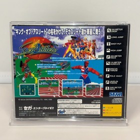 Decathlete ＆ Winter Heat SEGA SATURN Japanese Game Lot of 2