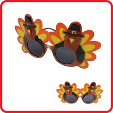 TURKEY CHICKEN HEN ROOSTER GOBBLER GLASSES SUNGLASSES CHRISTMAS THANKSGIVING BBQ