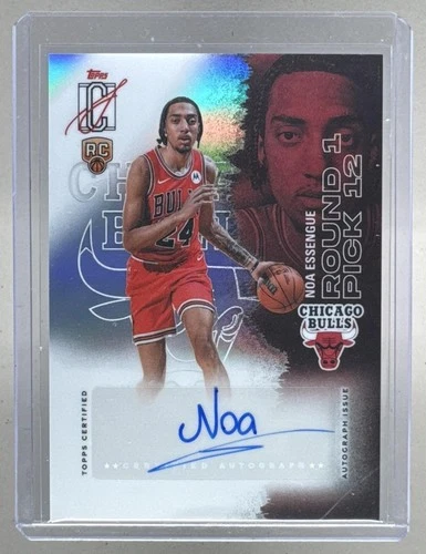2025 Topps Signature Noa Essengue Base (RAW)