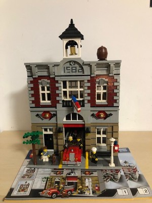 Lego Creator Expert 10197 Fire Brigade Modular 100% Complete w/Instructions