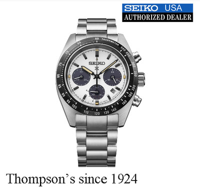 Seiko Prospex Speedtimer Solar Chronograph White Dial SSC961 | eBay
