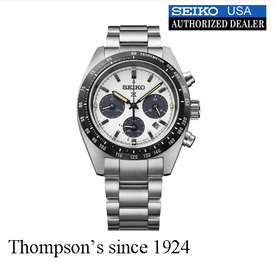 Seiko Prospex Speedtimer Solar Chronograph White Dial SSC961
