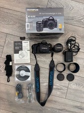 Olympus E-620 DSLR Camera Double Zoom Kit 14-42mm + 40-150mm Boxed Fully working