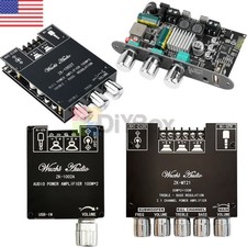 ZK-1001U MT21 1002T 1002A Bluetooth Amplifier Board Audio Digital Amplifier 100W
