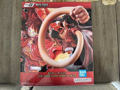 Bandai One Piece Ichibansho Monkey D. Luffy with Exclusive Trading Card