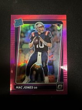 2021 Optic Mac Jones Rated Rookie Pink Prizm #206