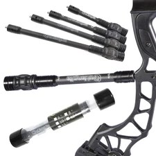 6" 8" 10" 12" Archery Bow Stabilizer Carbon Balance Bar Rod Dampener Weight Hunt