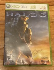 Halo 3 Xbox 360 Case and CD only No manual or poster Works Tested